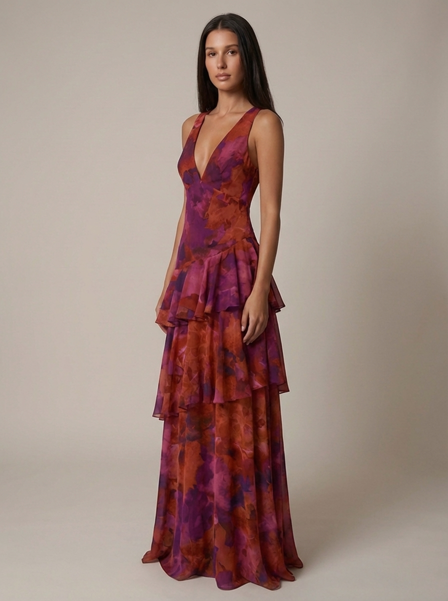 Vestido Maxi Lisa