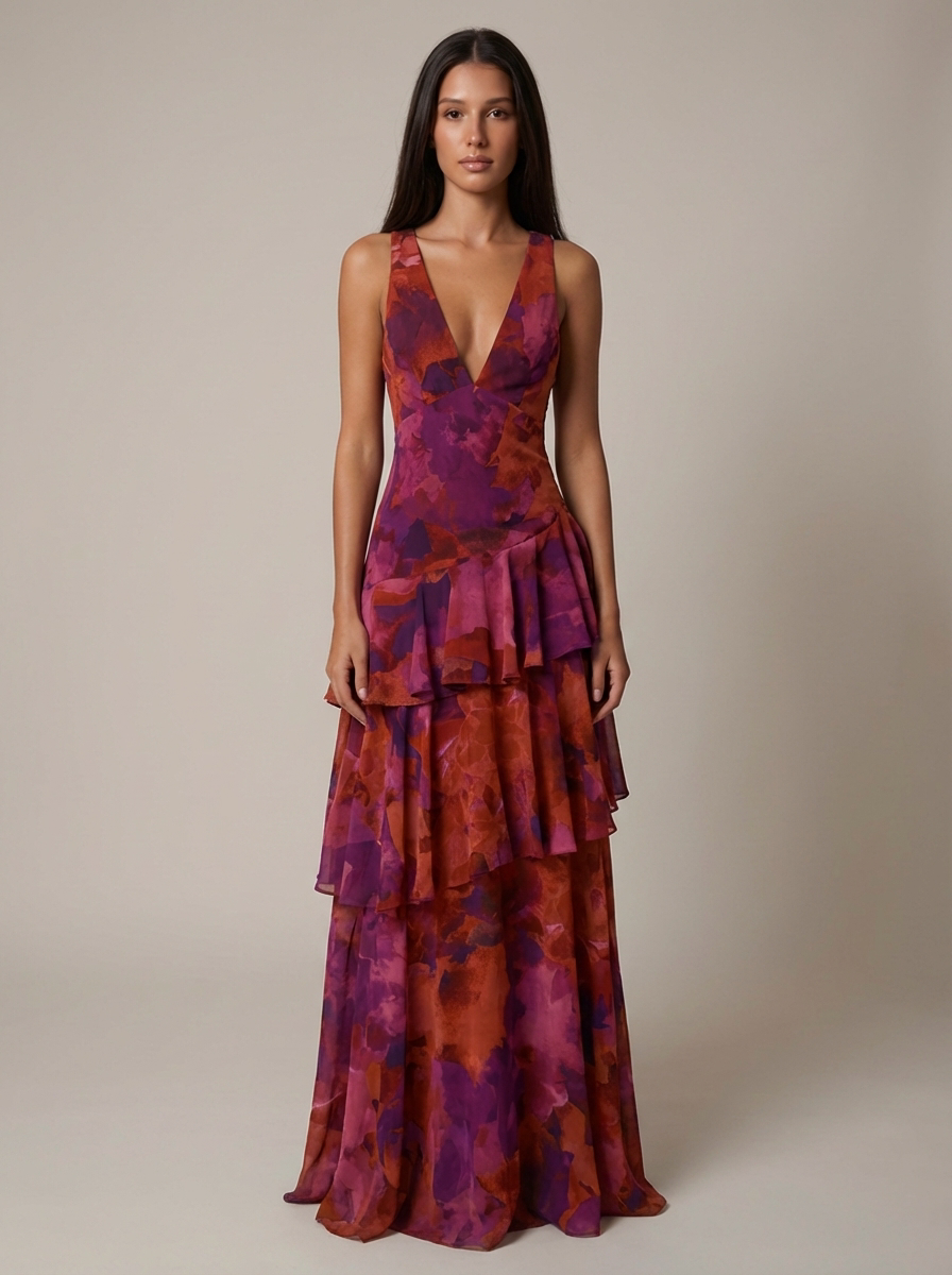 Vestido Maxi Lisa