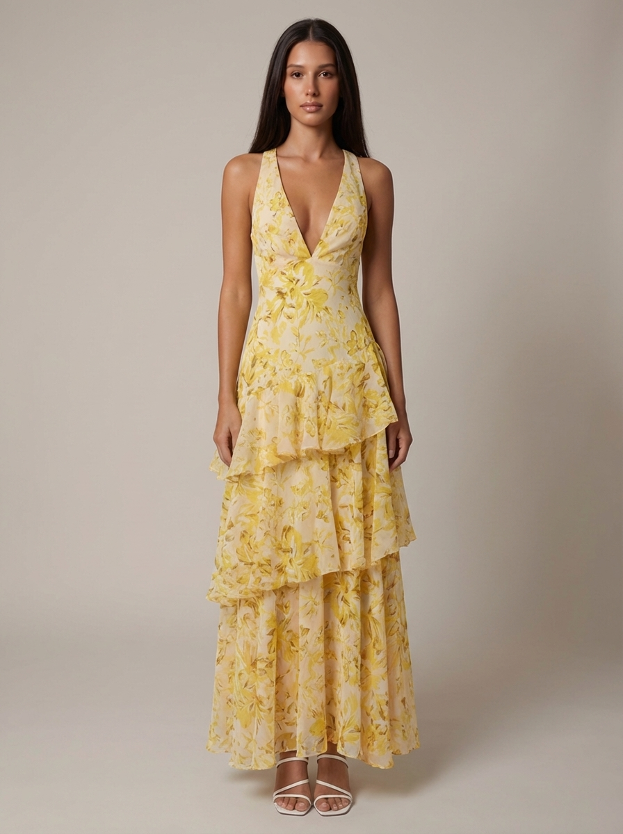 Vestido Maxi Lisa