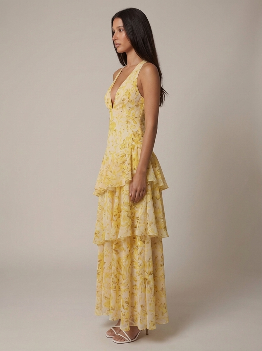 Vestido Maxi Lisa