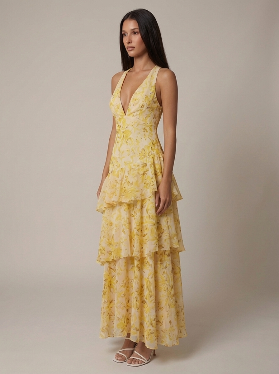 Vestido Maxi Lisa