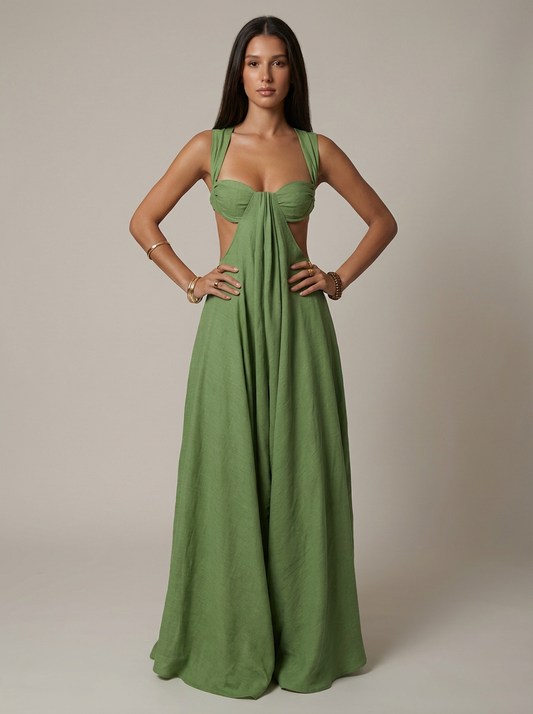 Vestido Maxi Medusa