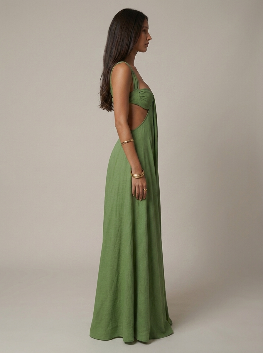 Vestido Maxi Medusa