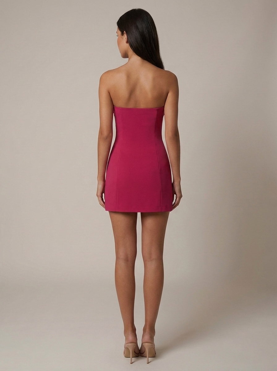 Vestido Mini Rosa
