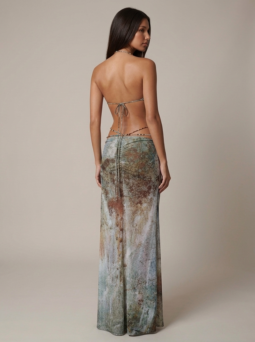 Vestido Maxi Shell