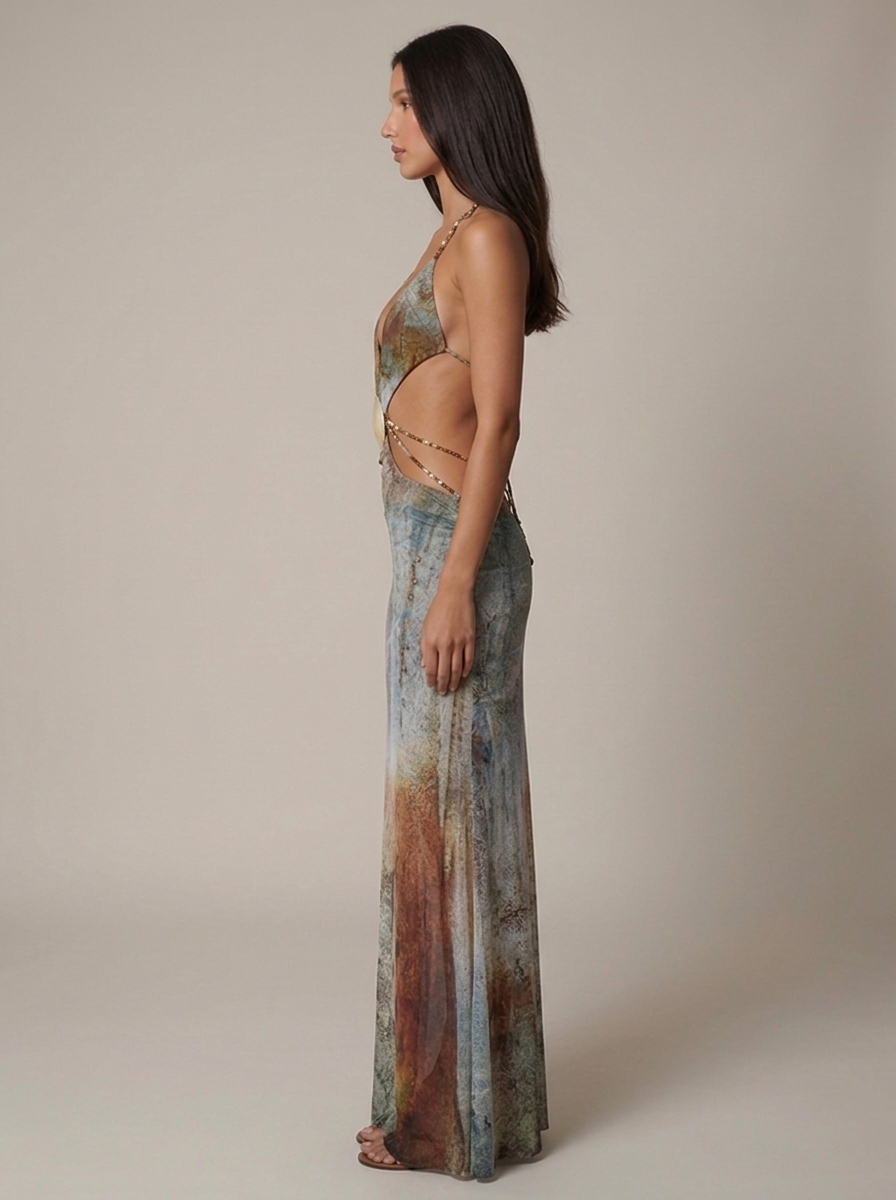 Vestido Maxi Shell